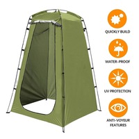 Portable Outdoor Camping Tent Shower Tent Simple Bath Cover Changing Fitting Room Tent Mobile Toilet Fishing Photography Tent