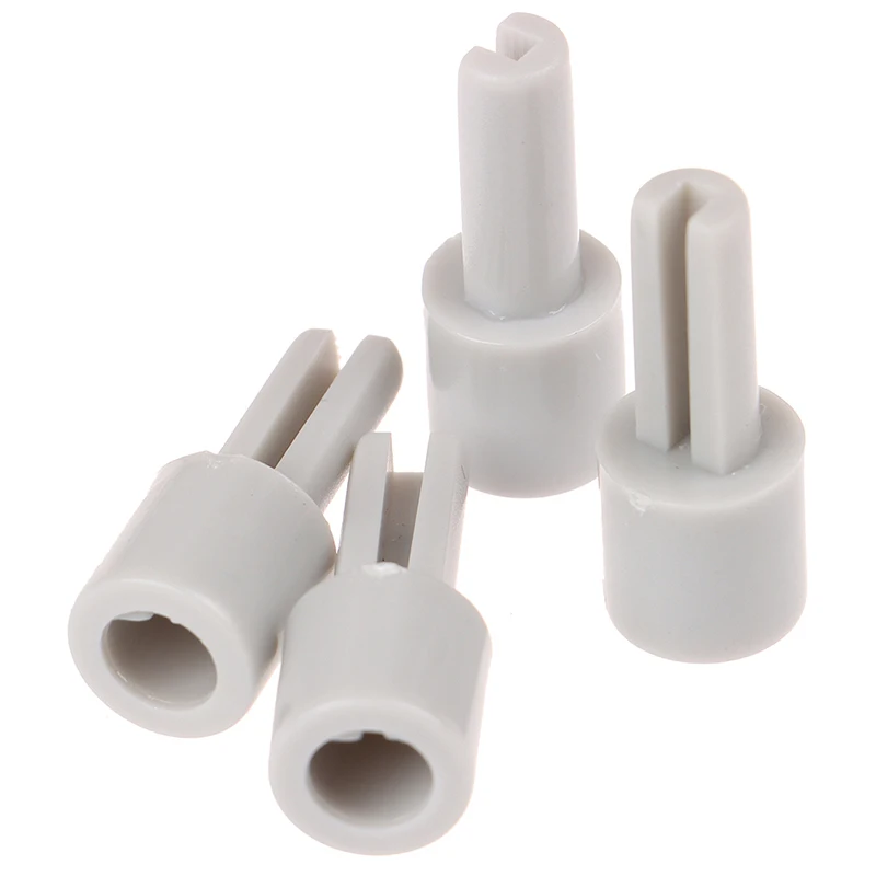 2/4pcs Plastic Mixer Potentiometer Lengthening Shaft Grey Plastic Extension Shaft Long axis 10MMX25MM