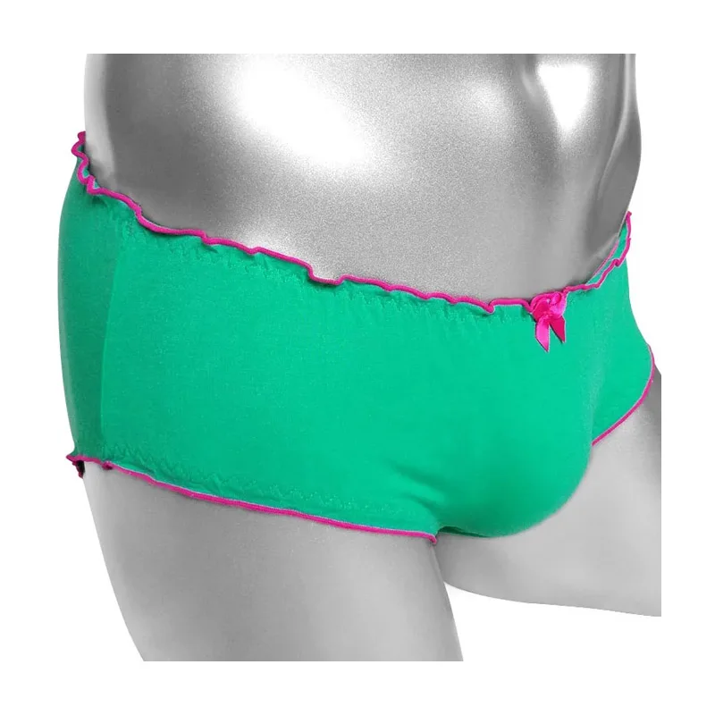 

Сексуальные хлопковые трусы для мужчин, нижнее белье с низкой посадкой, мягкие милые мужские трусы в стиле Лолиты