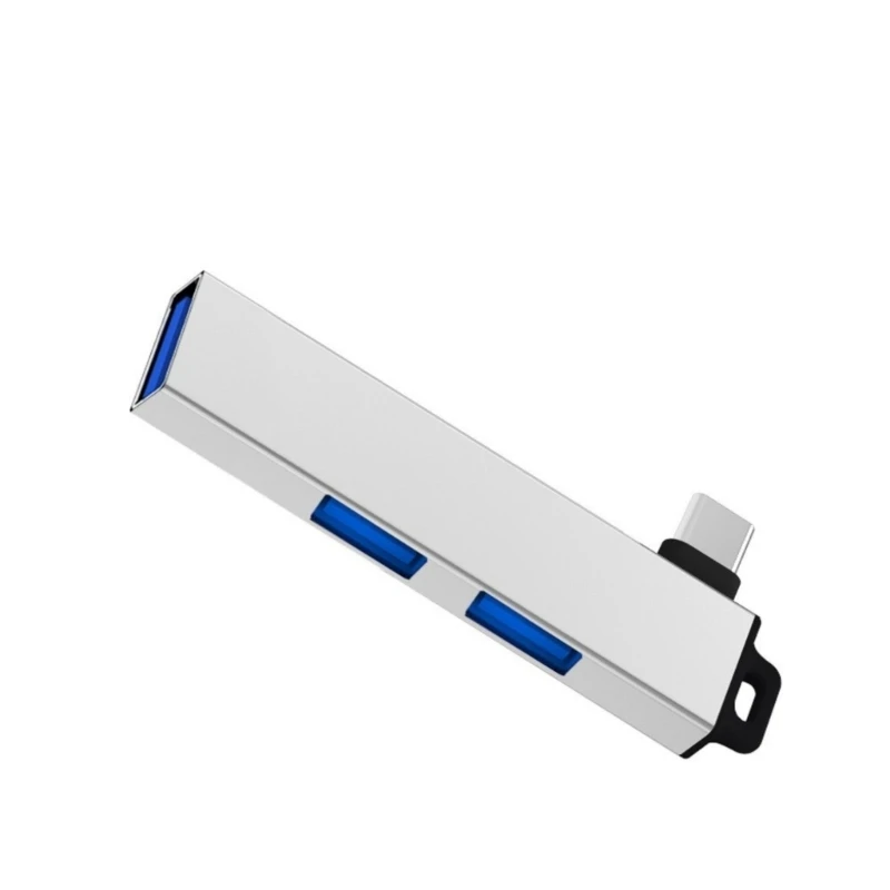 

Алюминиевый сплав тип C Hubs USB3.0 Expander с 3 -USB для устройств Window, Linux и Android Stable Data. 601d