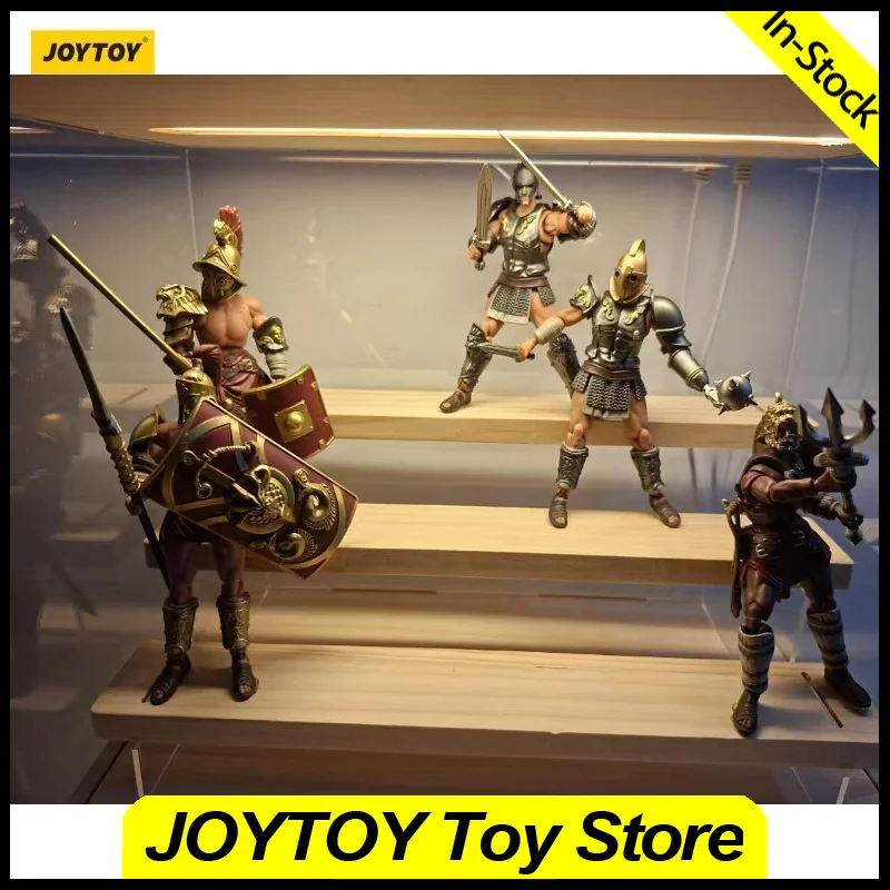 In Stock JOYTOY Action Figure 1/18 Strife Military NEW Roman Gladiator 5PCS Anime Figures Model Toys Gifts Collection