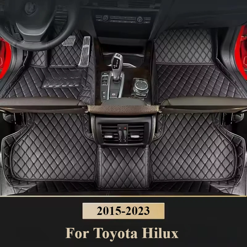 

Автомобильные коврики на заказ для Toyota Hilux 2015-2023, автомобильные ковры, аксессуары для ног