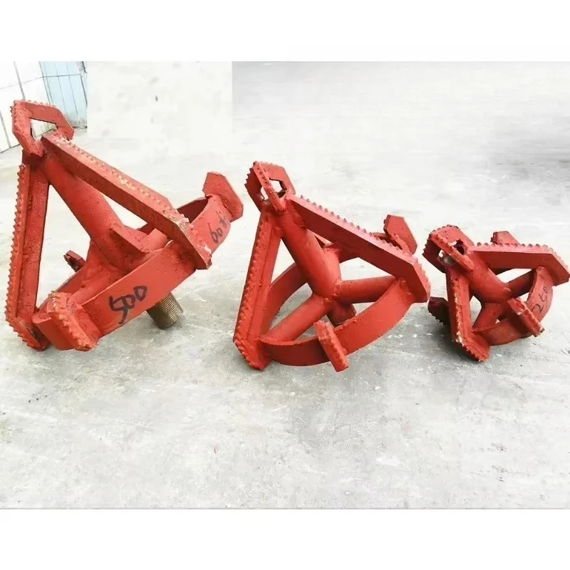 Lantern Shape Drill Bit Cone Type Alloy Drag Drill Bits Mud Pump Tools Exploration Rig Fitting For Geological Prospecting