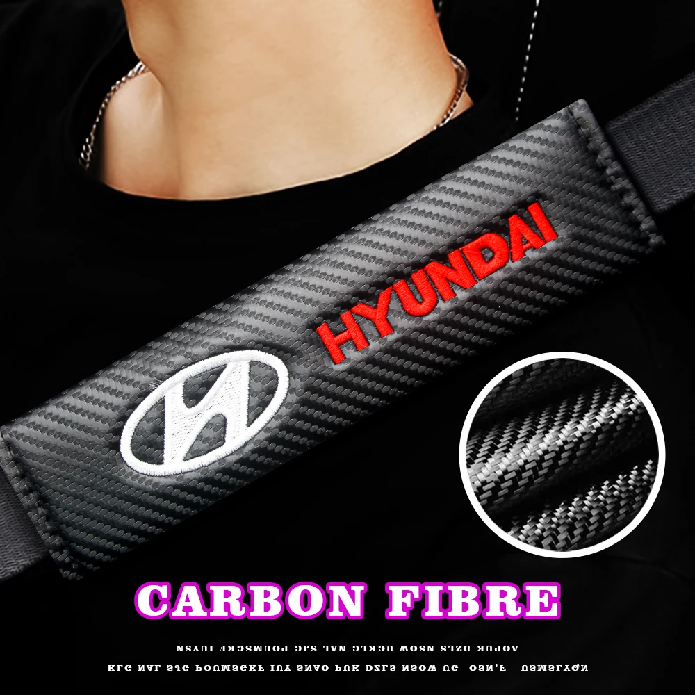 

Car Seat Belt Cover Car Safety Belt Cushion Driver Shoulder Protector For Hyundai Tucson IX35 I20 I40 Kona Sonata Azera Santa Fe