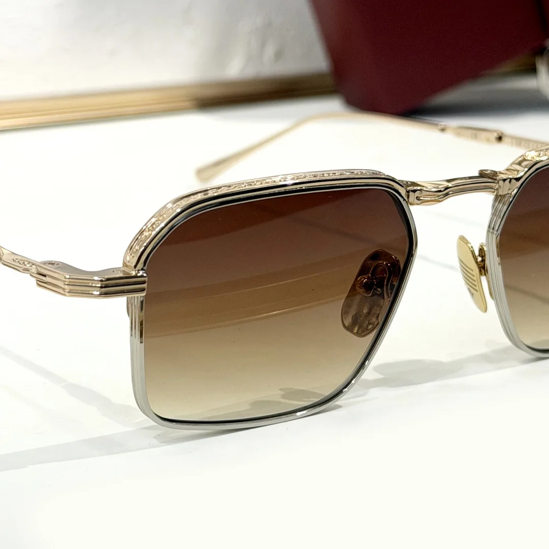 2026 New KOENIG Japanese Handmade Retro Square Sunglasses JM Holiday Sun Protection Foldable Aviator Glasses