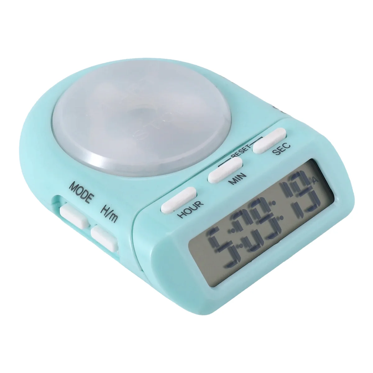 AA58 Digital Kitchen Timer with 100 Hour Clock Count Down for Kid Teacher Cook,45° Display LCD&Security Lock,Time Management