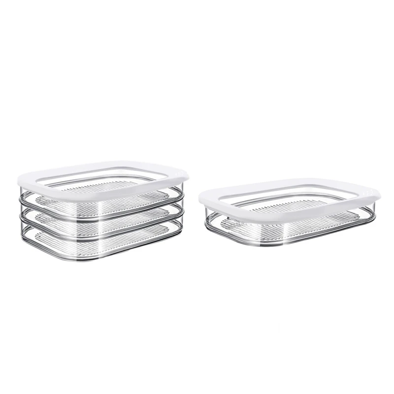 Food Storage Boxes With Lid For Delimeat, Bacon, Lunch Meat, Fruits,Vegetables,Cold Cuts And Fruits Storage Containers