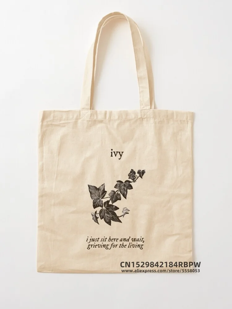 ivy Tote Bag Girls Pacakge Hand Bag Women Eco Reusable Shoulder Shopper Bags Bolsas De Tela
