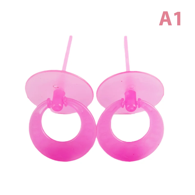 2pcs Cute Doll Pacifier For New Reborn Baby Dolls  Dummy Nipples Diaper Pants Wear Kids Toy Doll Play House Supplies