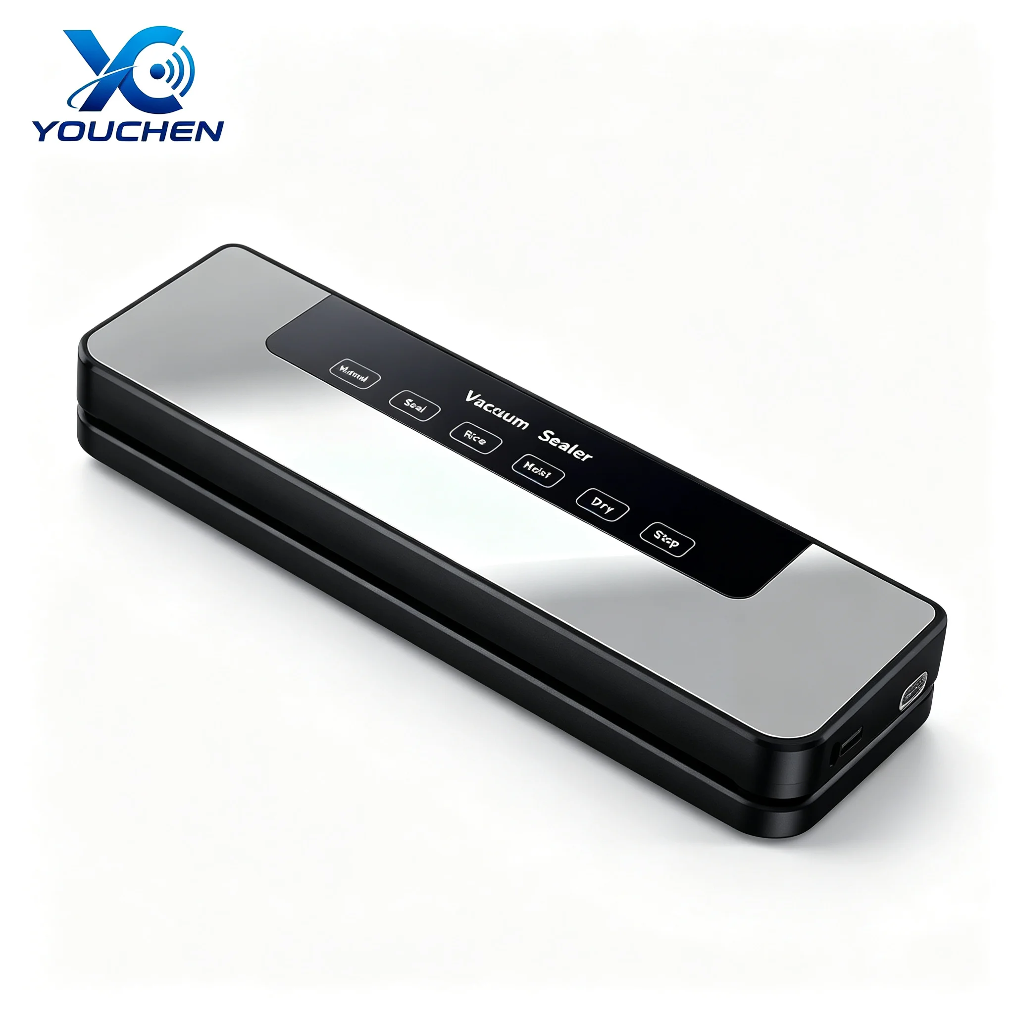 Vacuum Sealer Machine, 65W Automatic Food Saver with 30cm Sealing Width, Dry/Wet/Rice Modes, Detachable Base, 100-240V