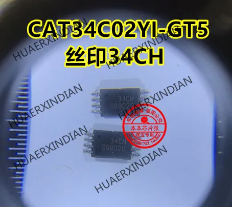 CAT34C02YI-GT5 Impresión 34CH TSSOP-8