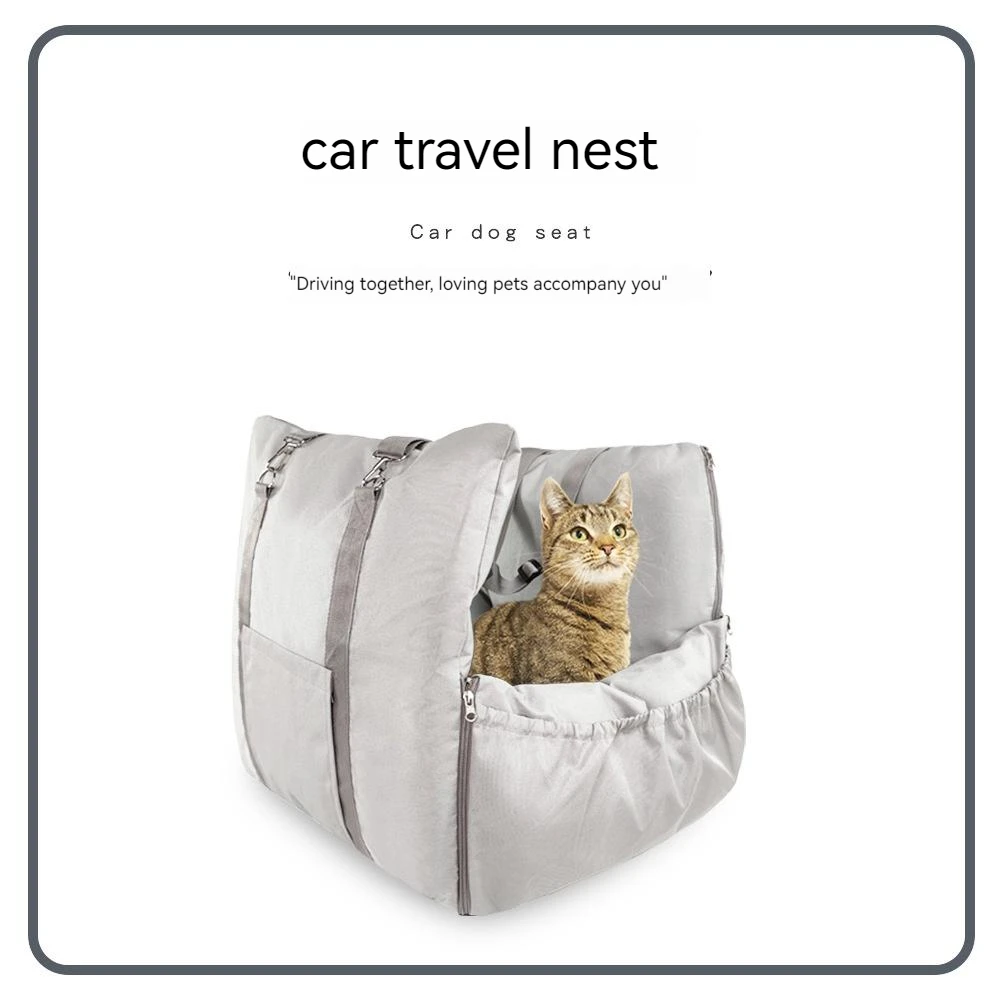 

Car Kennel Pet Portable Anti-dirty Anti-scratch Safety Comfortable Breathable Deformable Sofa Outdoor Travel Accessories