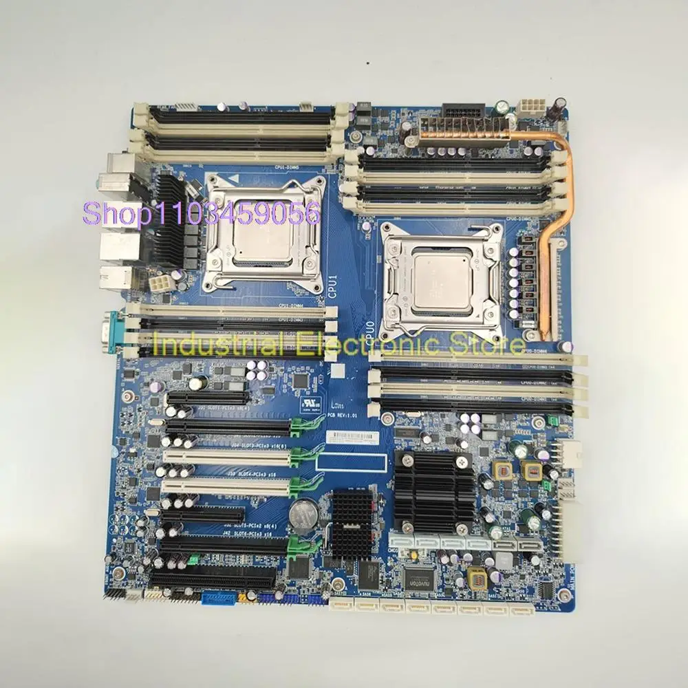 Support V1 CPU Workstation Motherboard For HP Z820 REV:1.02 618266-002 708464-001