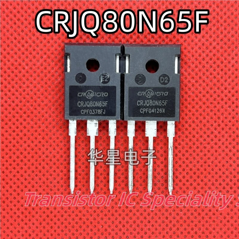 10PCS-30PCS  CRJQ80N65F TO-247  Can Be Purchased MOS 43A/650V  In Stock Fast Shipping