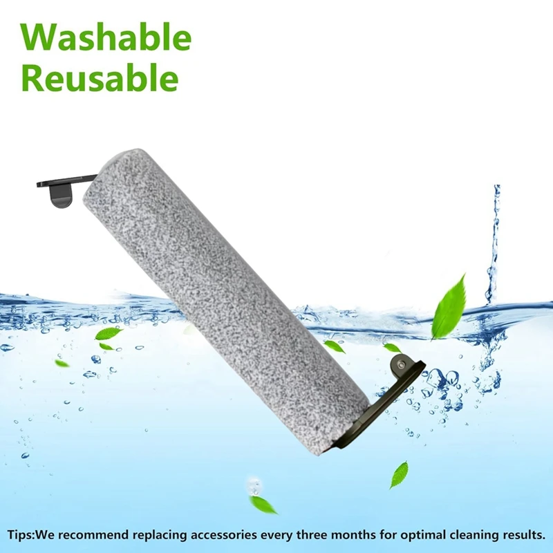 Escova de rolo para dreame h12 pro m13beta, acessórios de escova de rolo para purificador de chão, peças de reposição, acessórios de limpeza