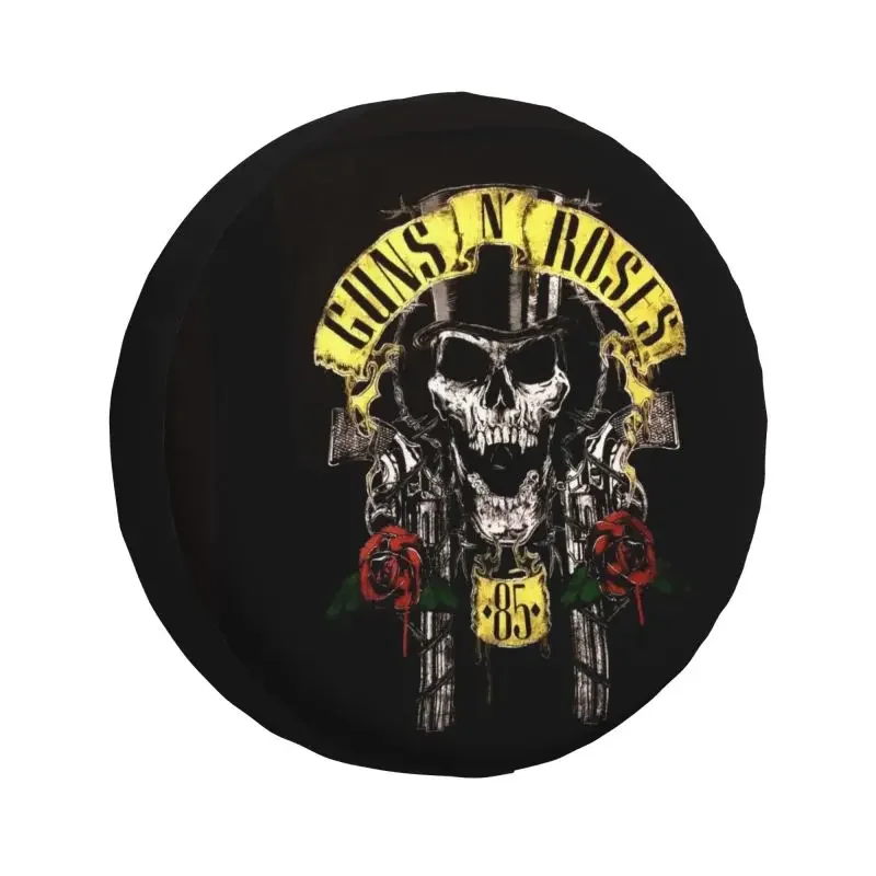 Guns N Roses 85 Spare Tire Cover for Suzuki Mitsubish Heavy Metal SUV RV Car Wheel Protectors Accessories 14