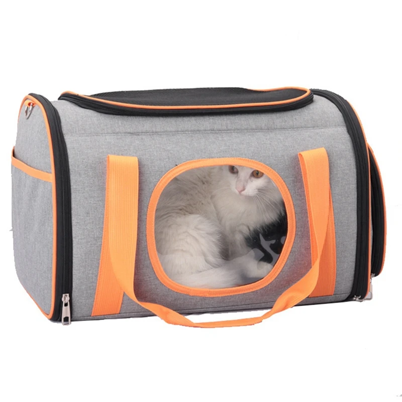 Imagem -02 - Soft Sided Pet Carrier Bolsa Airline Aprovado Cat e Dog Carrier para Viajar e Visitar Vet