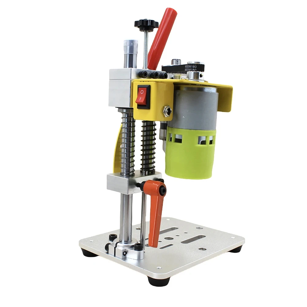 

120W Mini Bench Drill Milling Machine Multifunctional Precise Drill Floor B10 Chuck Hole Puncher DIY Wood Metal Drilling Machine