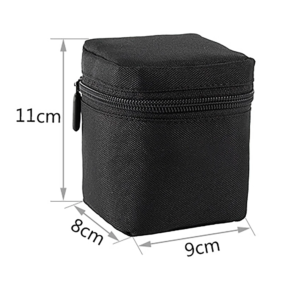 Camera Lens Bag DSLR Padded Thick Shockproof Protective Pouch Case Lens Pouch for DSLR Camera