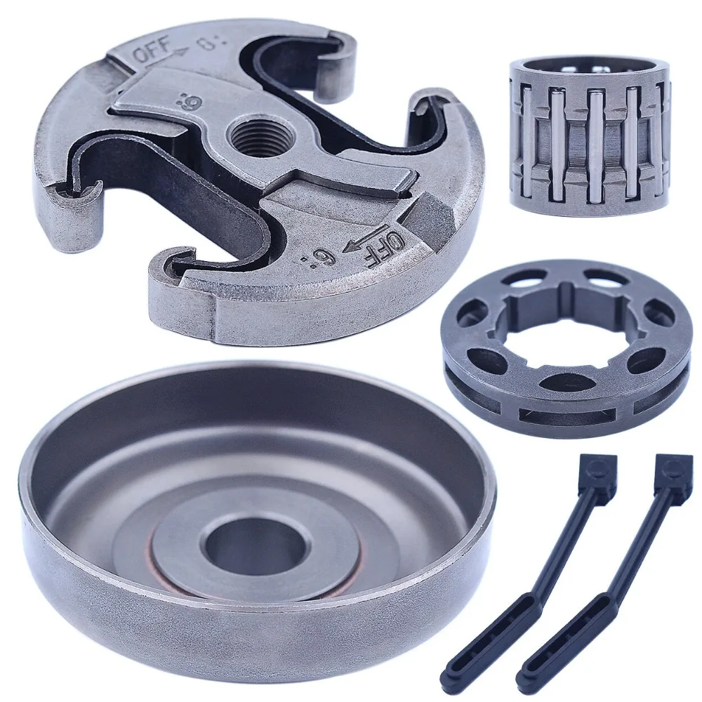 Clutch Drum Rim Sprocket For Husqvarna 460 460 Rancher Chainsaw Needle Bearing