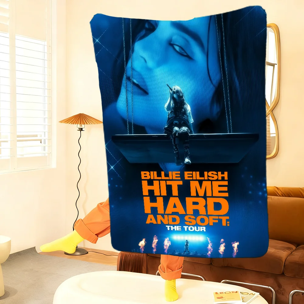 Hot Singer B-Billies-S Blanket Throw Super Cosy Plush Living Room Sofa Couch Childish Birthday Gifts