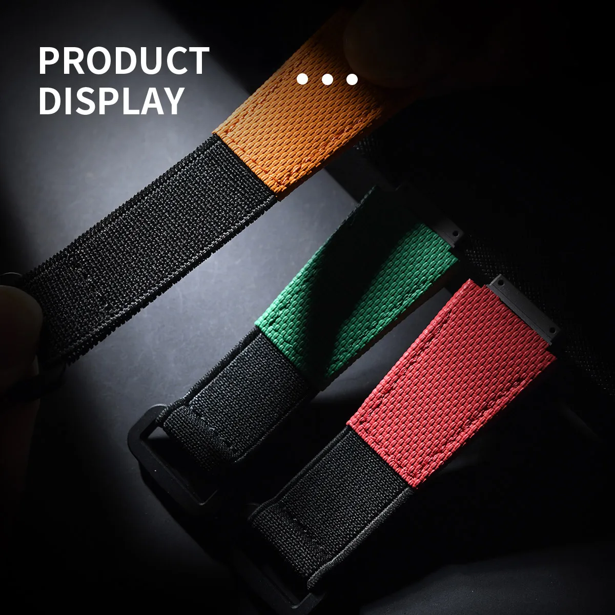 For Richard Mille nylon canvas straps RM030 RM055 RM052 RM35-01 RM35-03 RM010 RM-27 RM-67 series convenient dedicated straps