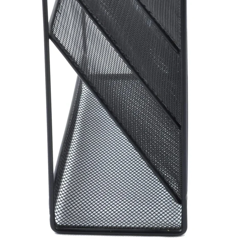 Creative Iron Wall-Mounted File Rack Five-layer Magazine Notebook Storage Shelf Home Office Supplies Home Desktop Bookshelf