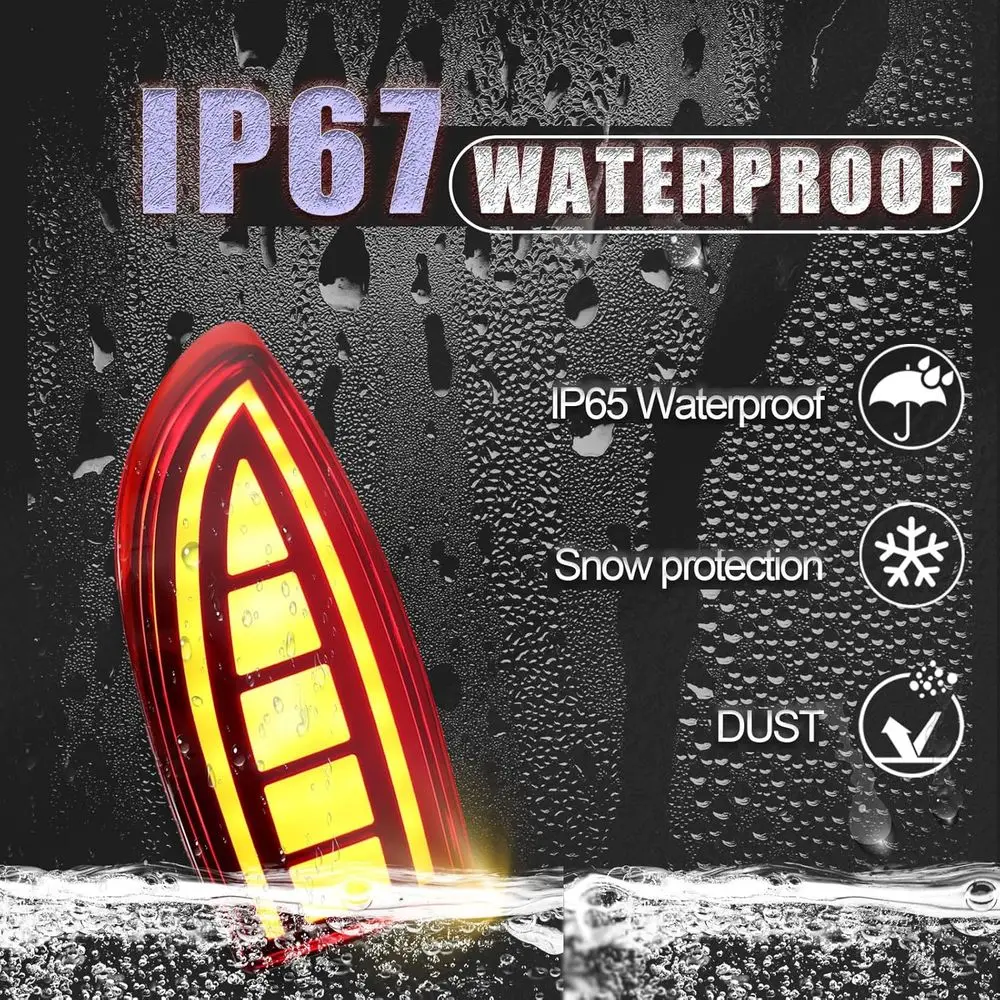 مجموعة المصد الخلفي LED من سلسلة Lexus Gen2 IS مع أضواء متتابعة وأضواء الضباب وDRLs المدخنة