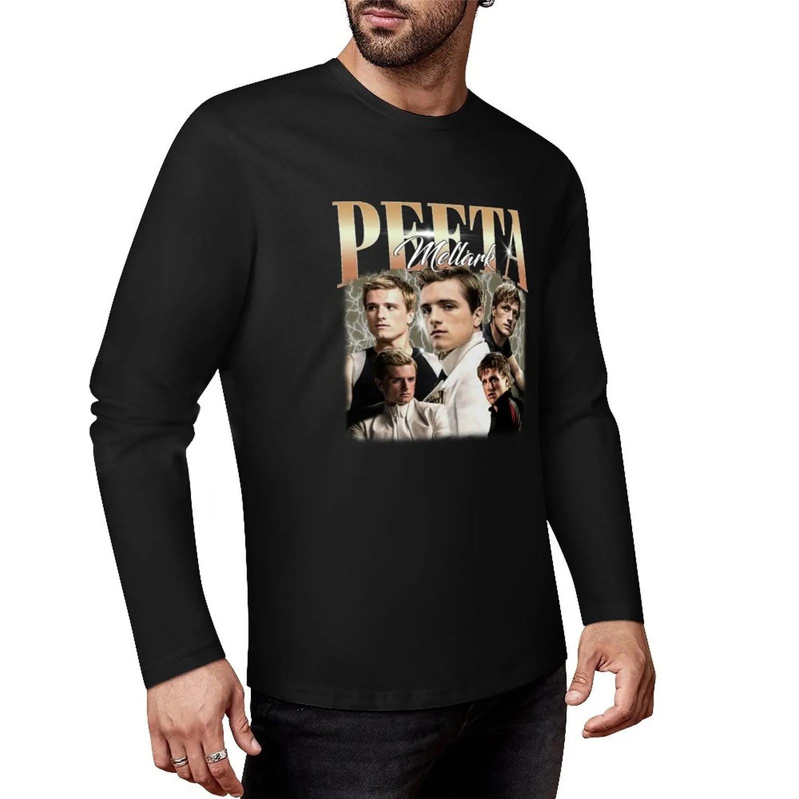 

Peeta Mellark Vintage Unisex, Limited Peeta Mellark Vintage T-, подарочная футболка унисекс, лучшая идея подарка Peeta Mellark Sweat, длинная футболка