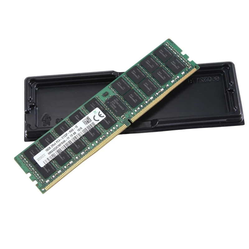 Für sk hynix 16gb ddr4 server ram speicher 2133mhz PC4-17000 288pin 2 rx4 recc speicher ram 1,2 v ecc reg ram langlebig