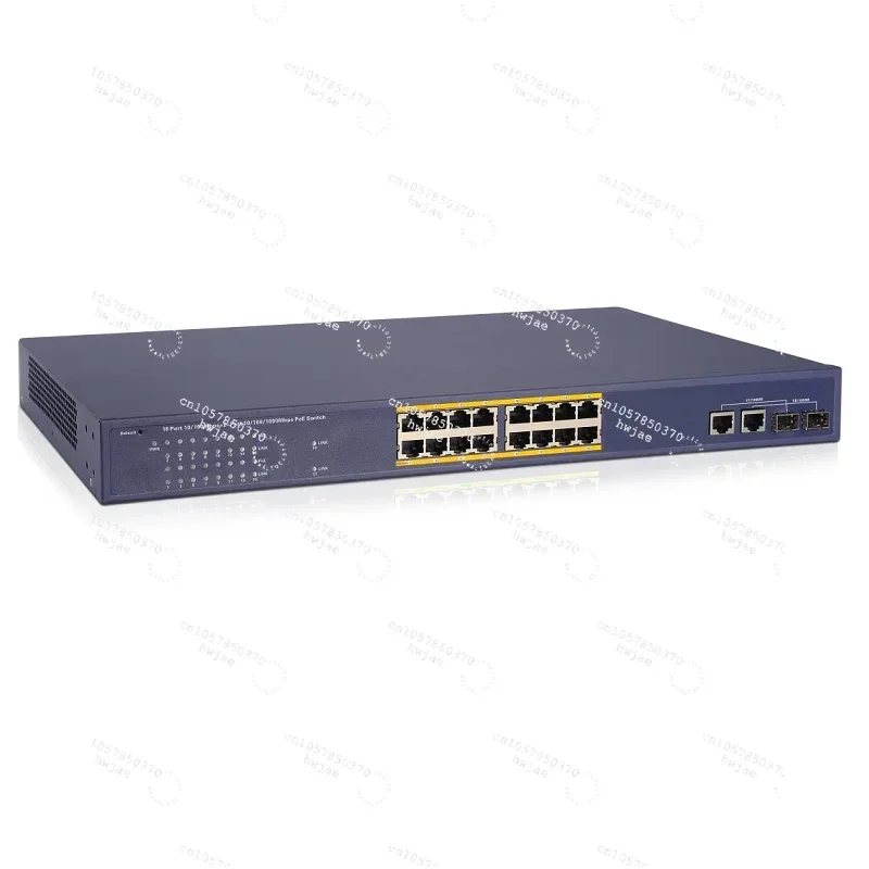 Fabricante de conmutador POE IP PBX de 16 puertos, 10/100Mbps, servidor VoIP IP PBX/Pabx/16 puertos, conmutador POE no administrado KNPB-16