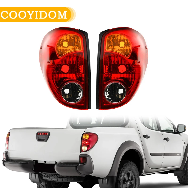 For Mitsubishi L200 Triton Colt Pickup 2005-2015 Rear Reverse Brake Stop Lamp Car Smoke Tail Light Parking Light No Lights