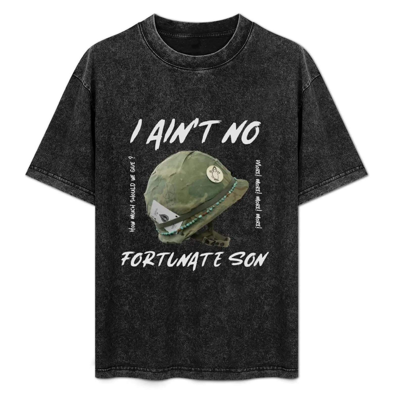 I Ain't No Fortunate Son CCR T-Shirt plus size tops quick drying korean fashion cheap stuff mens graphic t-shirts