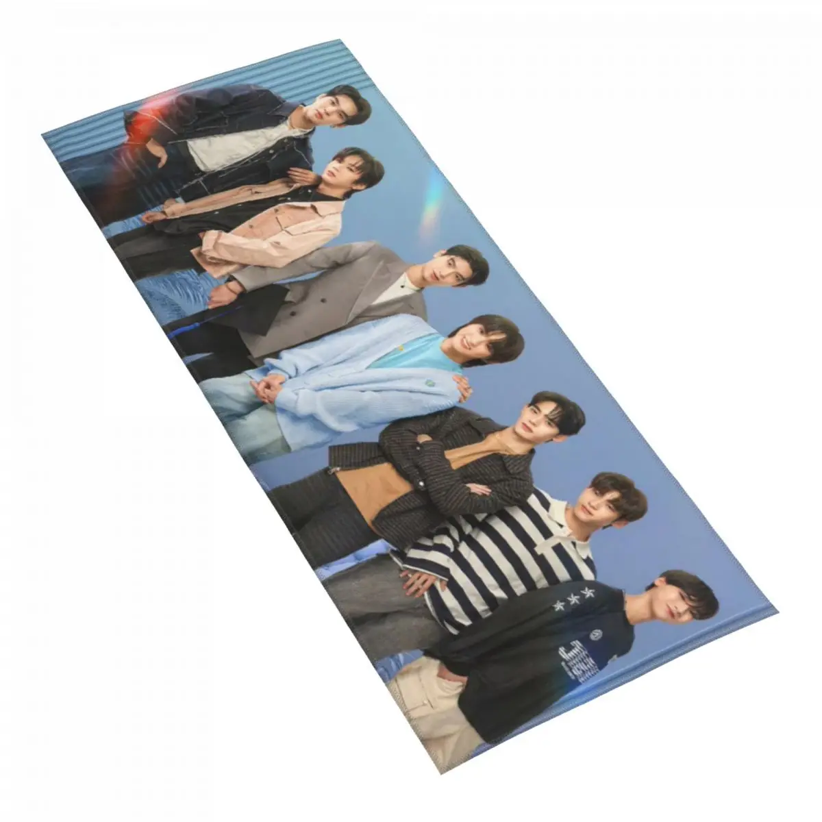 Thomaskong Porteetee HD Poster 35x75cm Microfiber Towel Thai TV Your Sky Drama Stills Hand Absorbent Face Towel