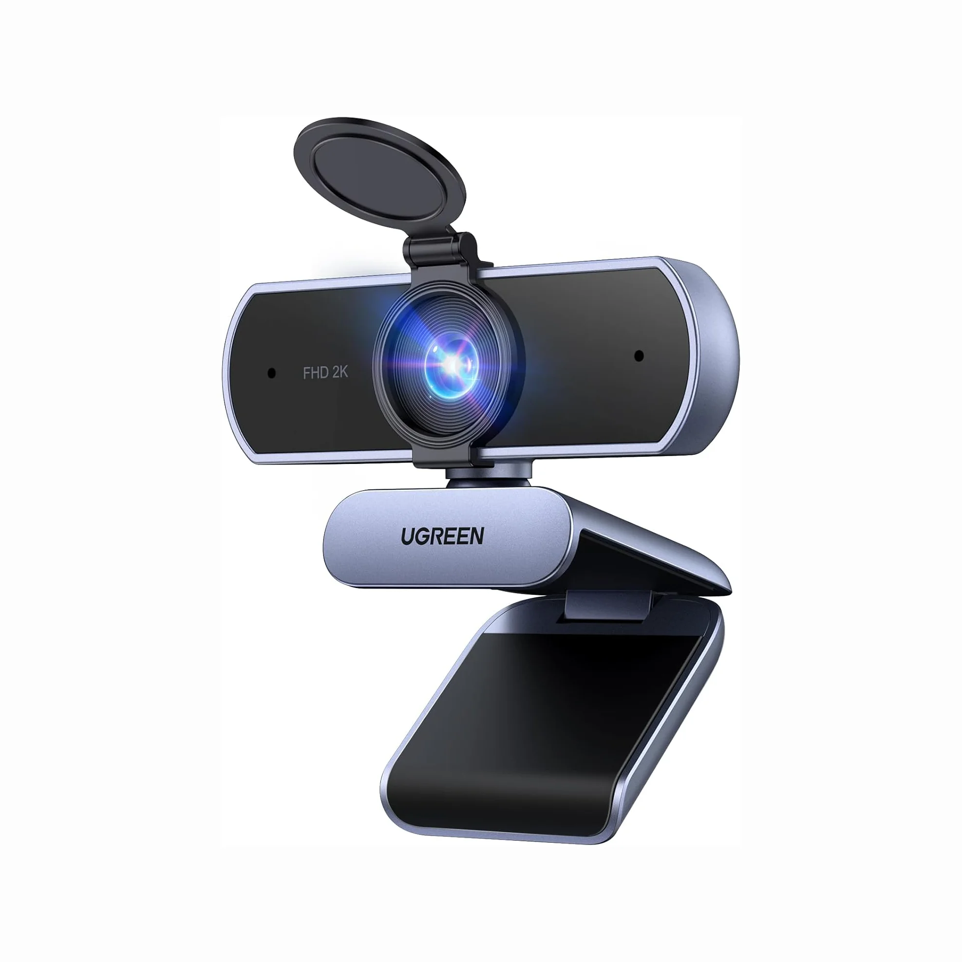 UGREEN 2K Webcam for PC Ultra HD 1080P Computer Webcam with Microphone,PC Camera with Privacy Cover,USB  for Streaming