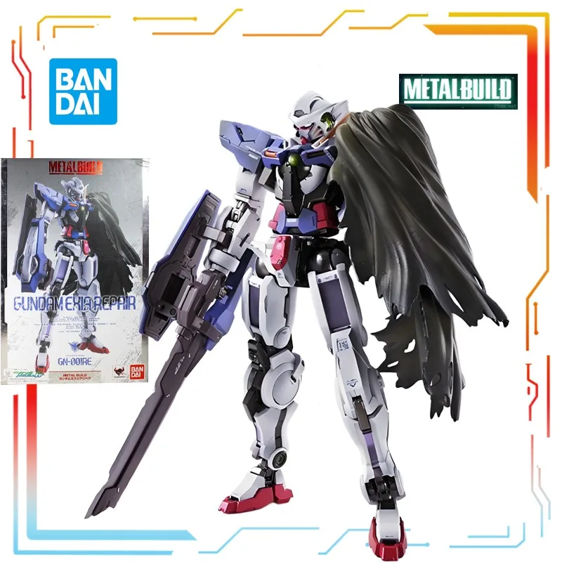 

Bandai Original METAL BUILD Mech Finished Products Series Gundam Exia Action Figure Model Toys Model Ornaments Gifts for Boys