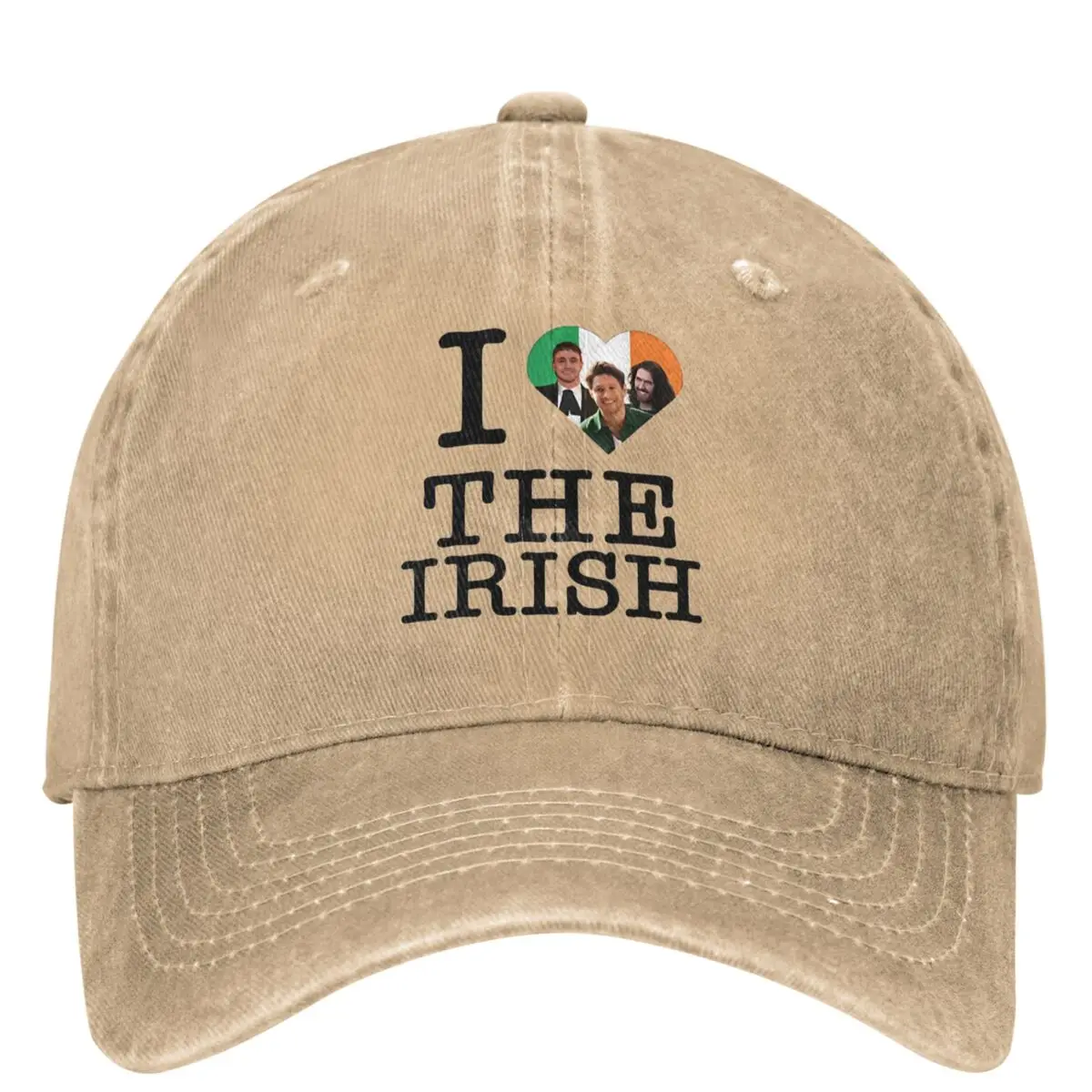 I Love Heart The Irish Niall Horan Denim Baseball Cap Hozier Paul Mescal Dad Hats Spring Couple Women Vintage Sun Baseball Caps