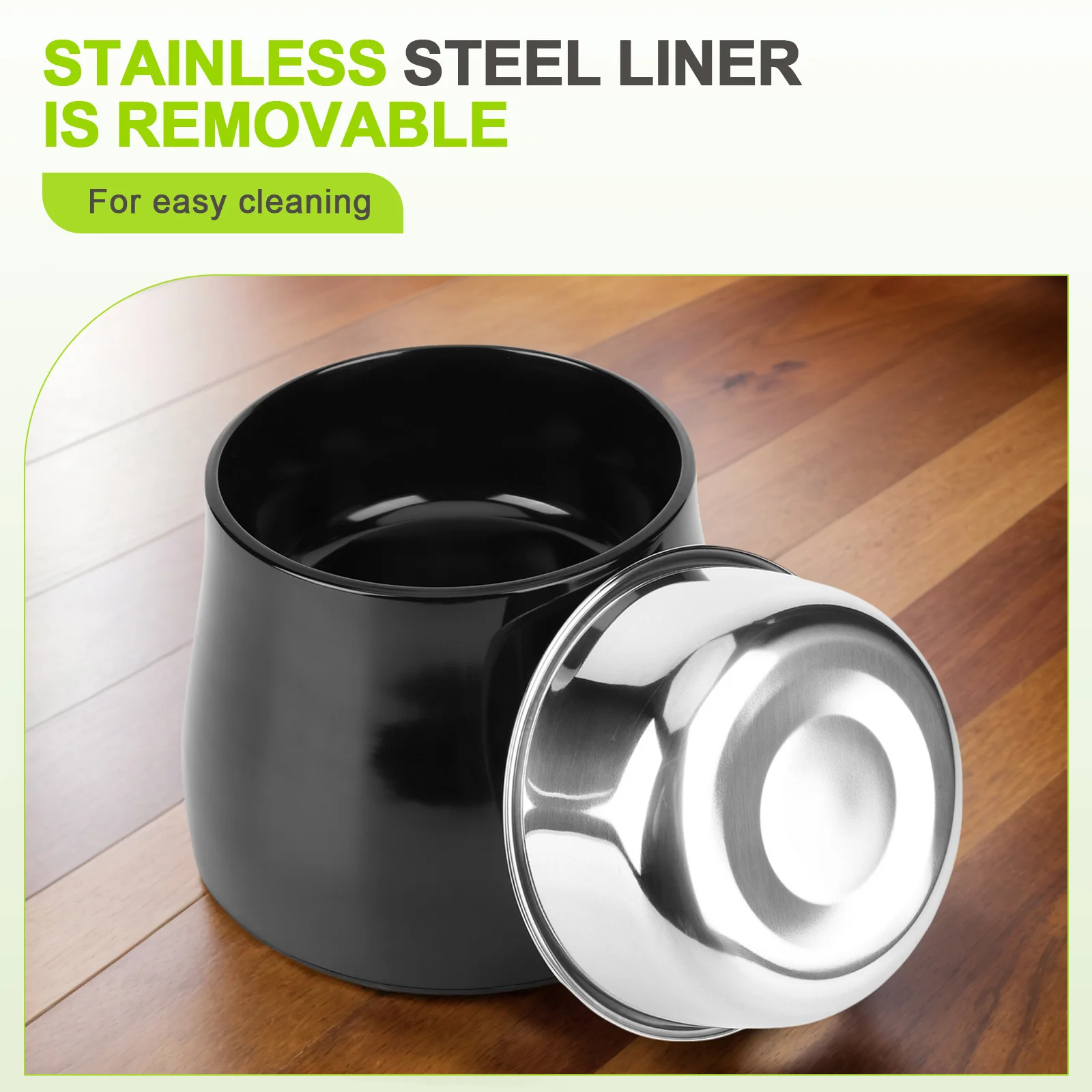 

Stainless Steel Dog Food and Water Bowl with Anti-Skid Rubber Base Non-Slip Food and Water Bowl Pet Bowl for Food and Water