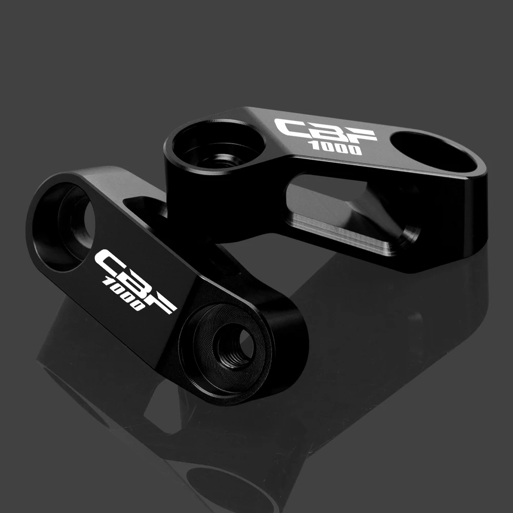 For HONDA CBF 600 1000 CBF-600 CBF 1000 CBF600 CBF1000 Motorcycle Accessories Rearview Mirror Extender CNC Aluminium Adaptor