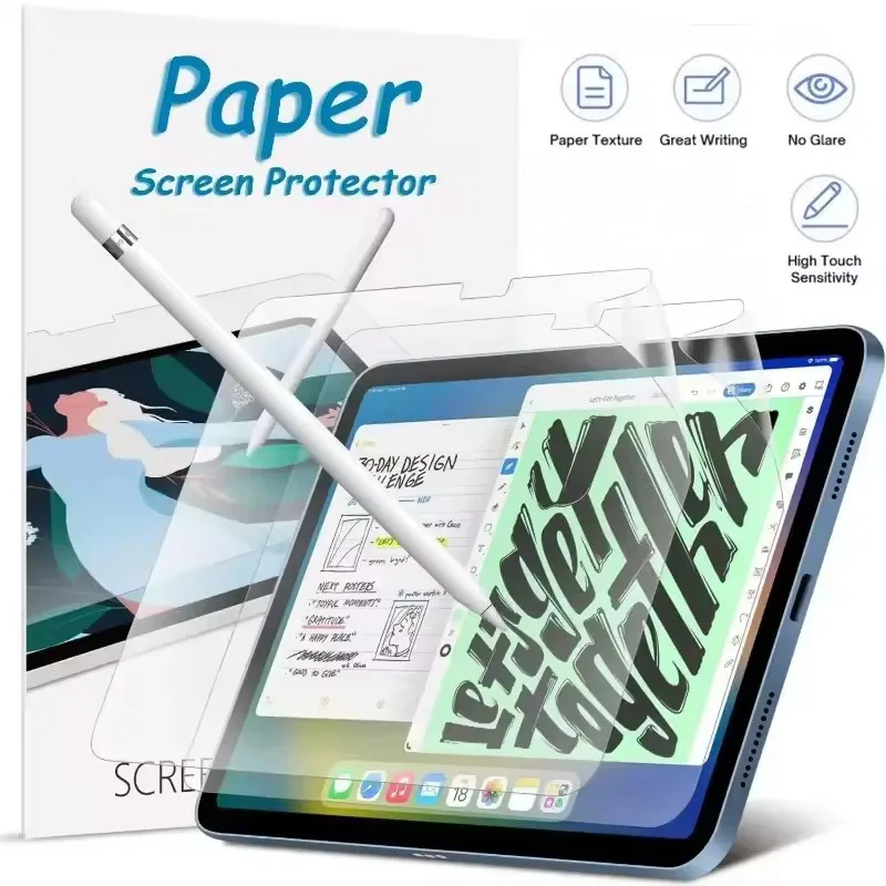 

Бумажная защитная пленка для экрана Redmi Pad Pro 12,1 дюйма SE 8,7 для Xiaomi Poco Pad 12,1 5G Pad 6S Pro 7 7Pro Pad6 6Pro 5Pro 11