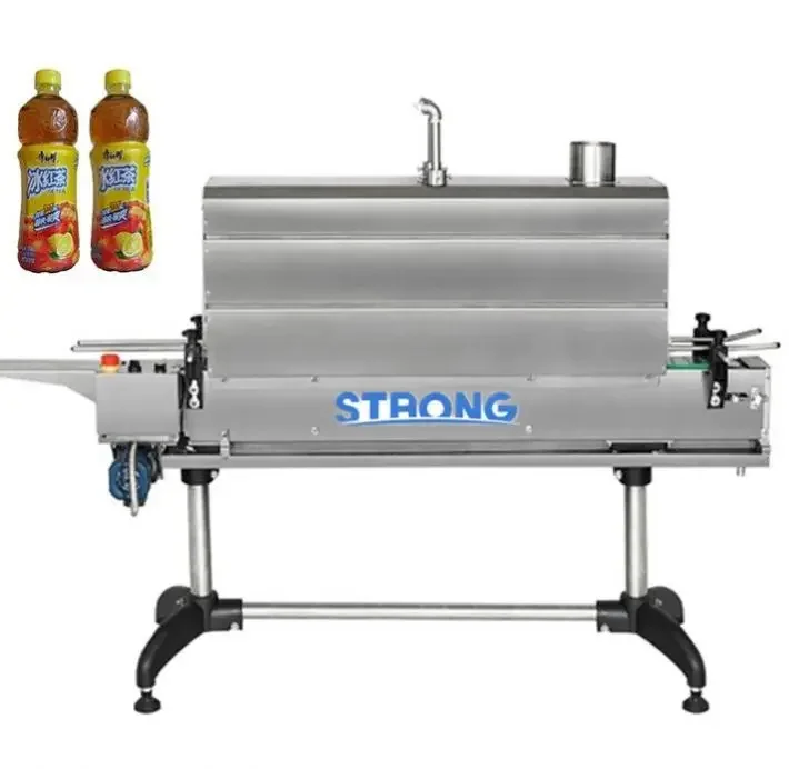 Manual Cans/cups/plastic Bottles Sleeve Labelling Heat Shrink Tunnel Packaging Machine Shrink Sleeve Steam Tunnel