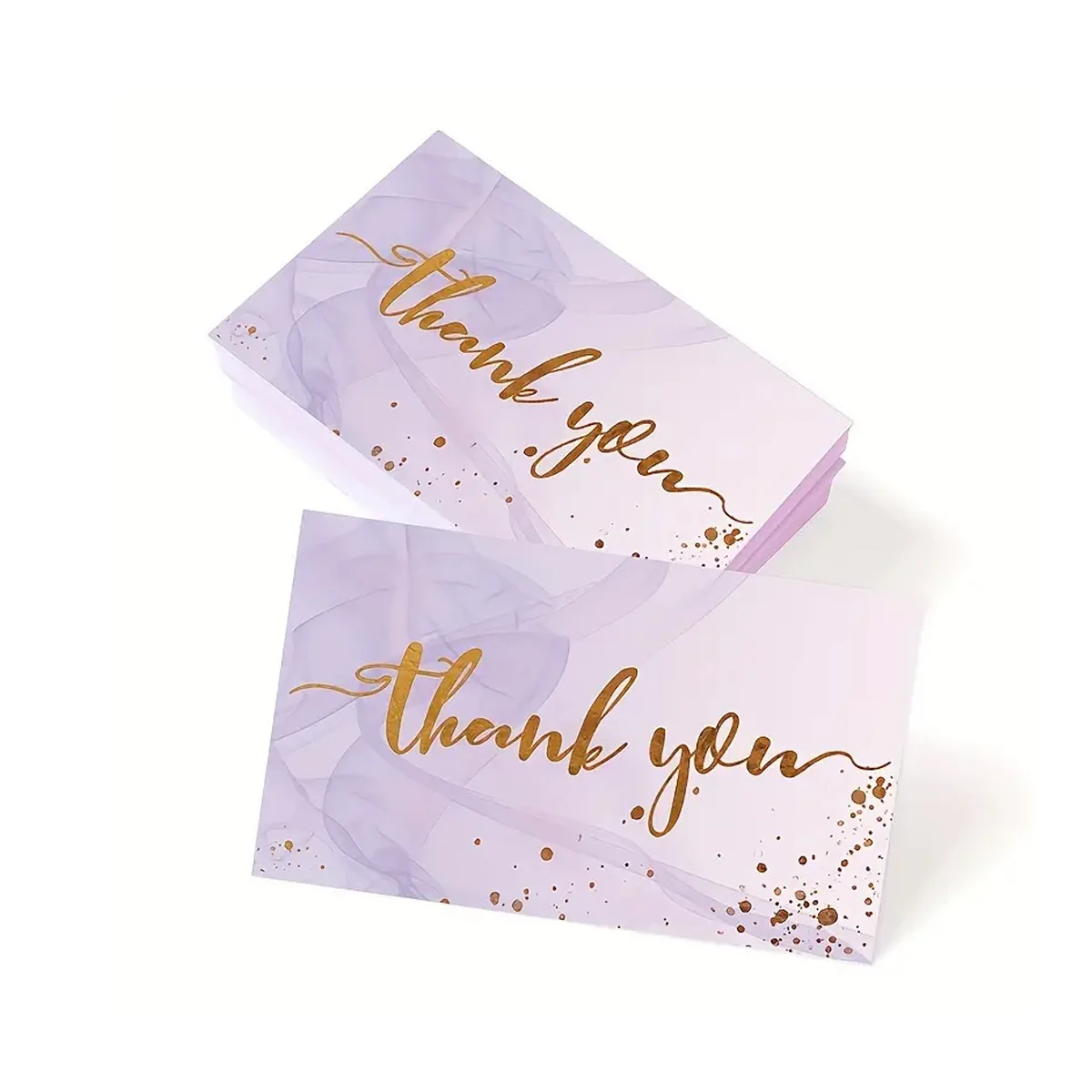 50pcs Thank You Cards, Thank You Notes Suitable For Small Business Wedding Thank You Card Christmas Birthday Baby Shower Gifts