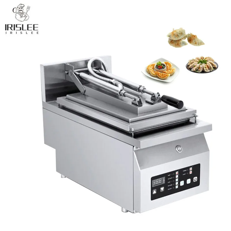 Gyoza Styles Automatic Dumpling Fryer Gyoza Frying Machine Dumpling Cooker Grill Automatic Dumpling Fryer