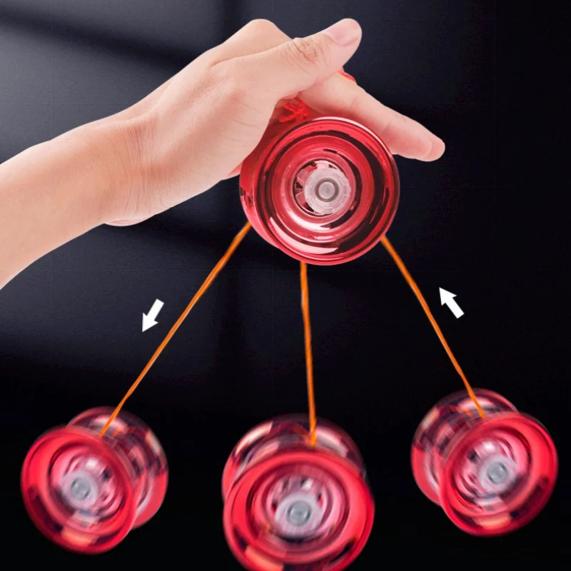 New Magic Yoyo Professional Aluminum Alloy Boys' Toy High Speed Bearing Special Prop Metal Boys and Girls Yoyo Gift