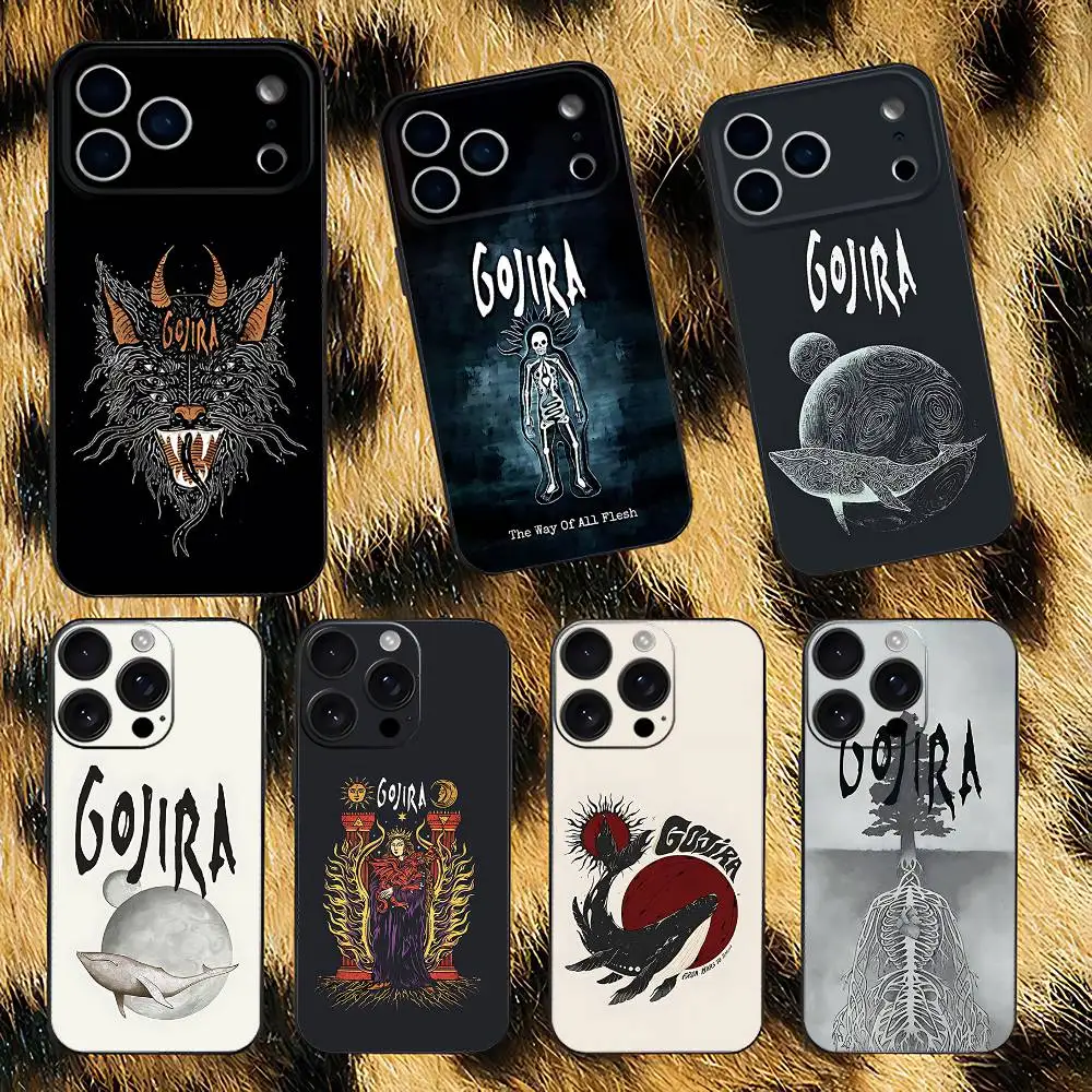 

Band G-GojiraS Mea Culpa Phone Case Silicone Soft For IPhone 16,17,15,11,13,12,14,Mini,Pro,Max,Plus,Air,E Black