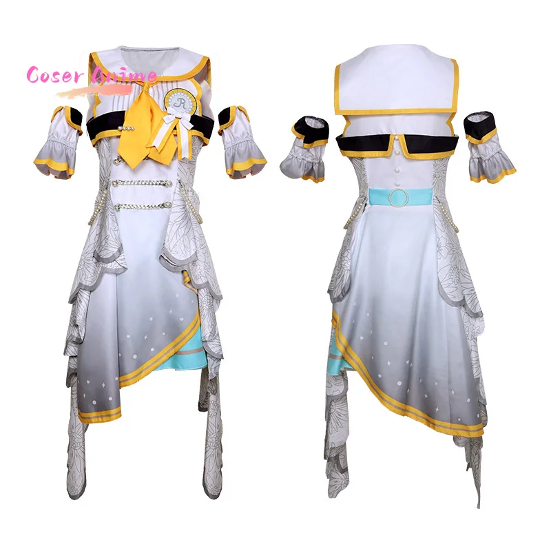 Gioco Progetto Sekai Palcoscenico Colorato! Feat Kagamine Len Costume Cosplay Uniforme Halloween Carnevale Festa Natale Gioco di ruolo Panno