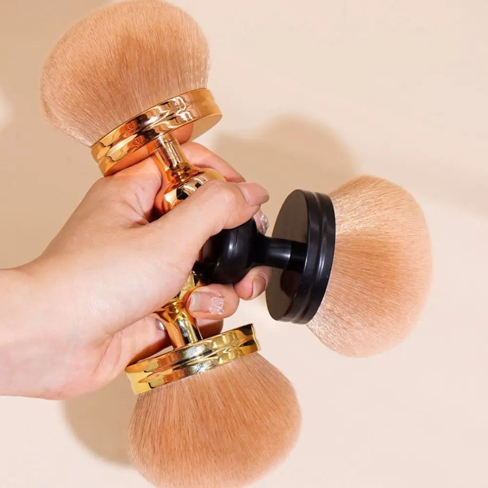 Maquillage ergonomique Extra Large corps pinceau de maquillage doux champignon à large tête Kabuki brosse unique mignon ongles poudre brosse visage
