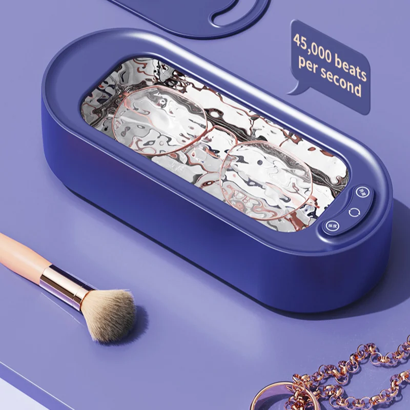 Xiaomi 45 كيلو هرتز آلة التنظيف بالموجات فوق الصوتية المنزل آلة غسل العين عدسات لاصقة نظافة الأسنان الأقواس مجوهرات نظيفة التلقائي