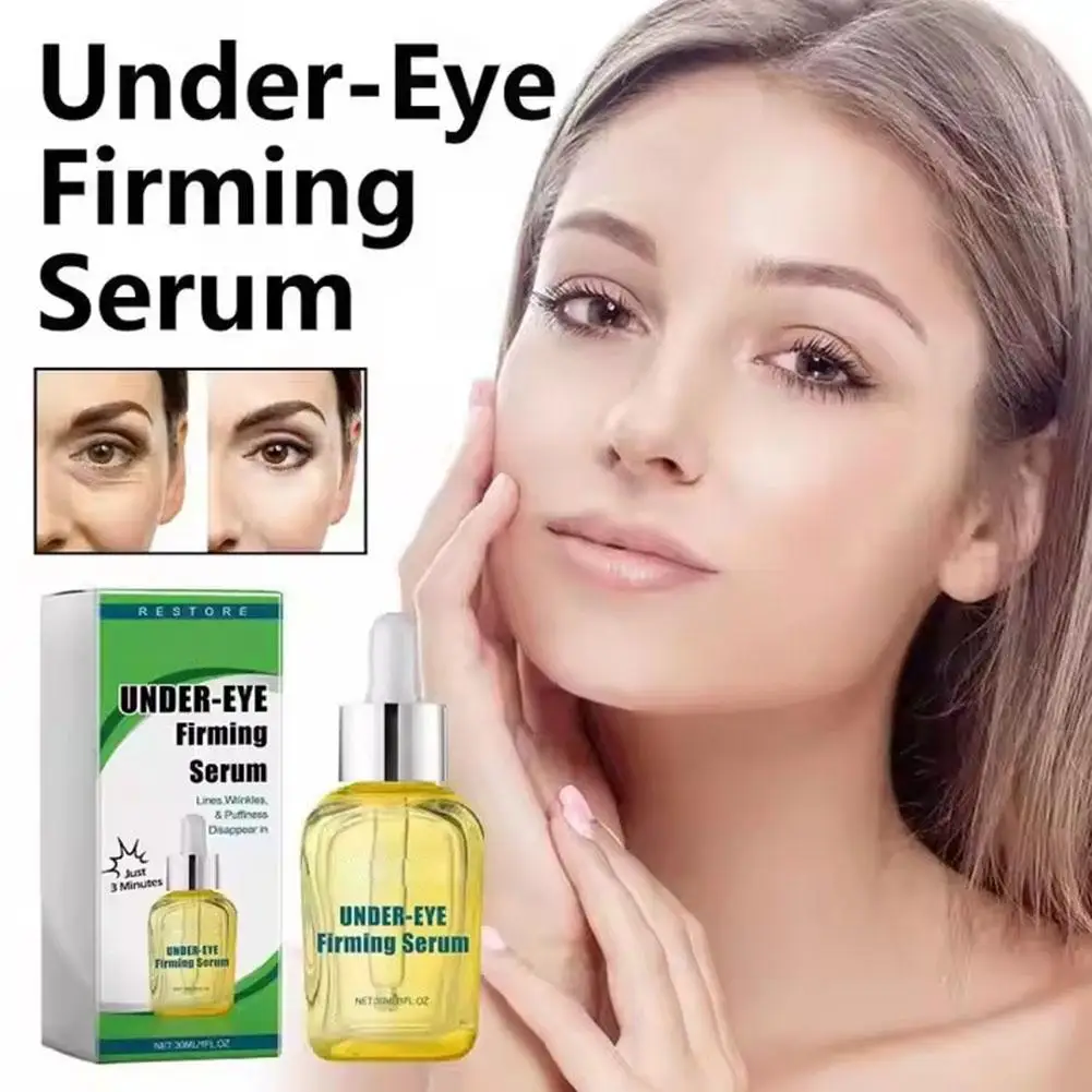 Eye Essence Anti Puffiness Moisture Deep Hydration Tightening Remover Swelling Eye Serum Bag Nourish S2D4