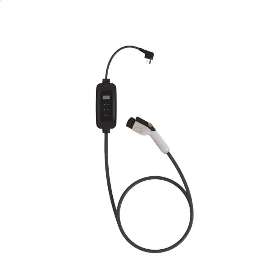 Type1 Type2 IP67 Protection 5m Cable New 3.5/7kW Electric Portable EV Charger for Electric Cars
